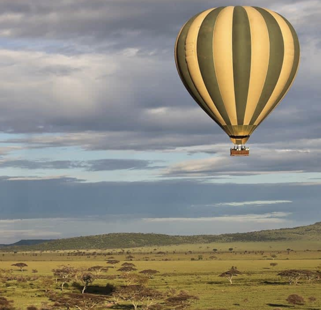 ibhanilfa safaris- hot air balloon