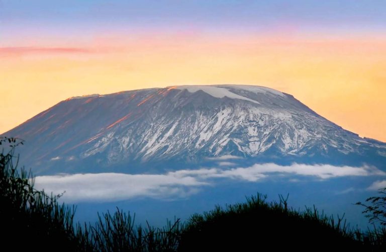 Sunrise over Mount Kilimanjaro, Tanzania