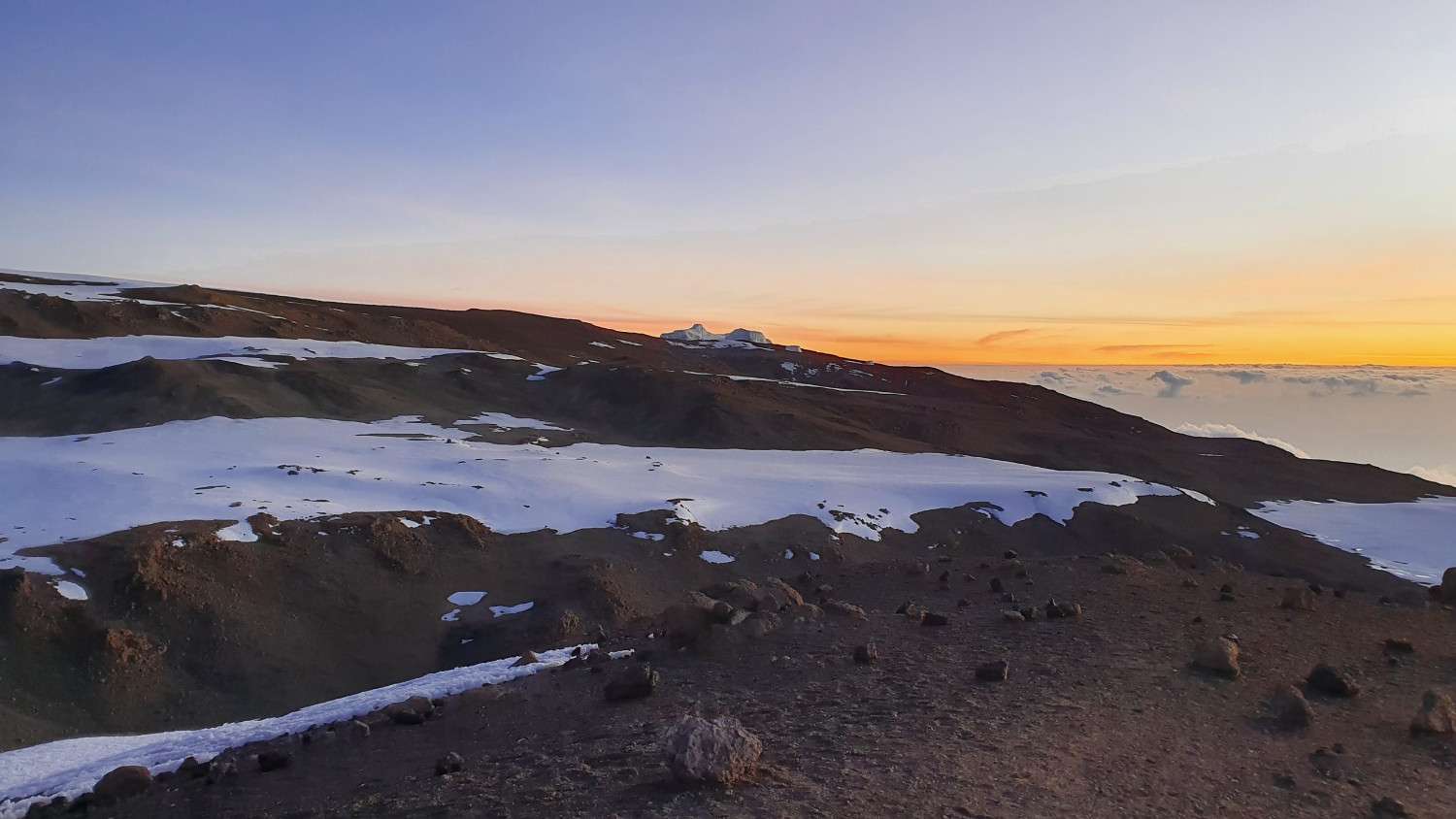 Lemosho Route on Mount Kilimanjaro, Tanzania.