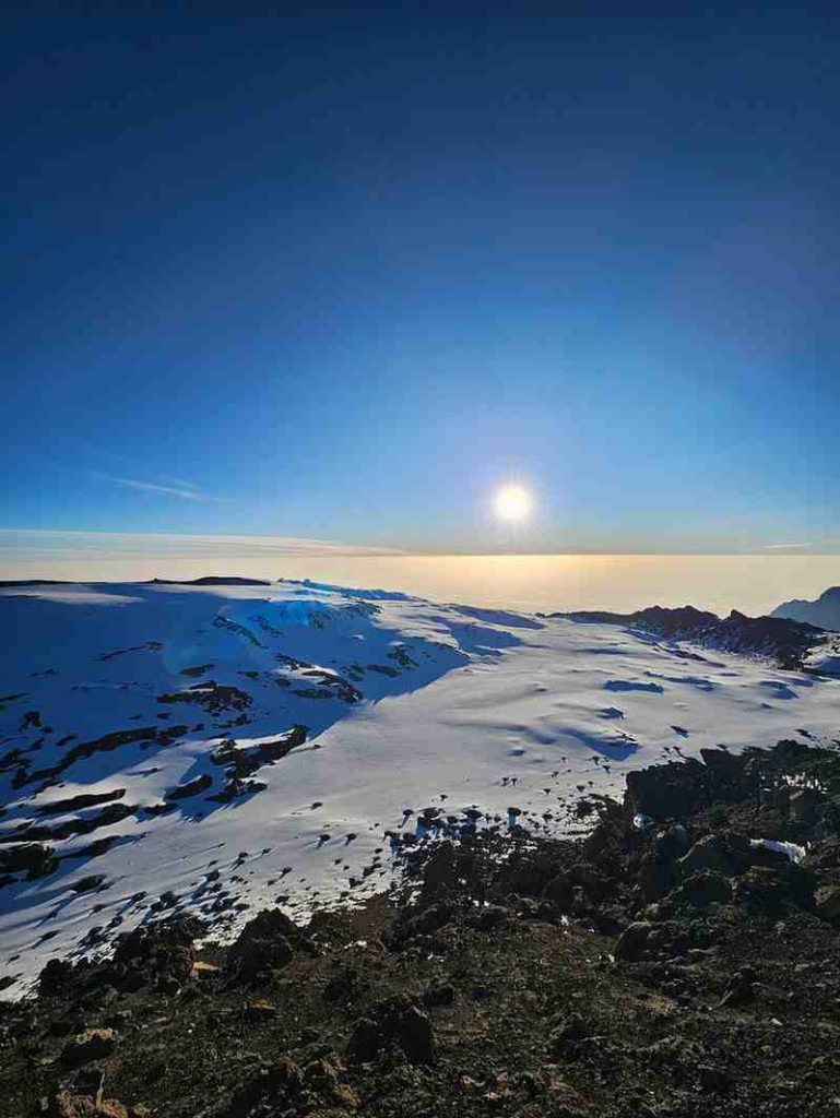 Machame Route on Mount Kilimanjaro, Tanzania