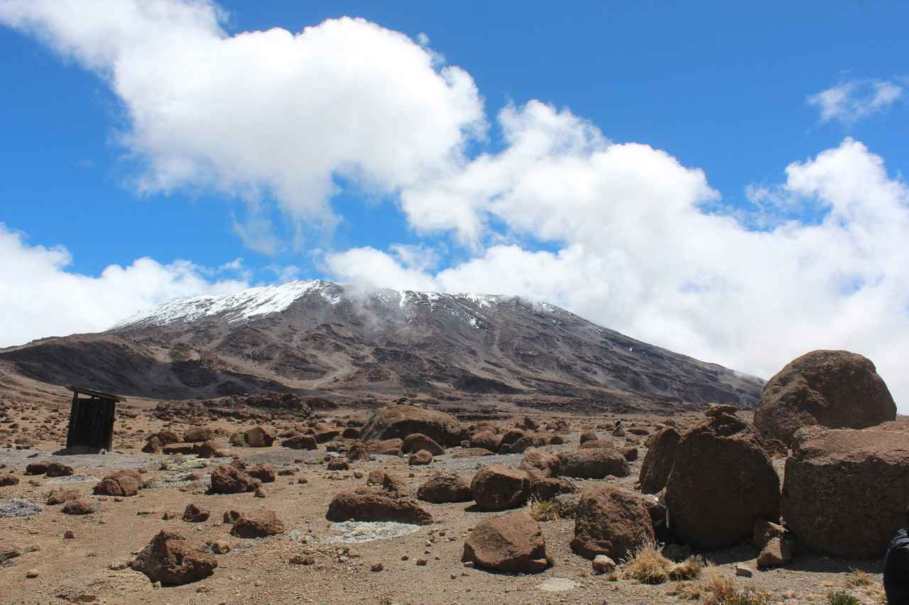 Marangu Route on Mount Kilimanjaro in Tanzania showing the trekking path with Ibhanilfa Safaris expeditions.