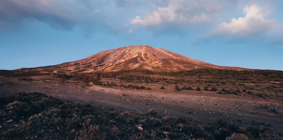 trekking the Lemosho Route on Kilimanjaro.