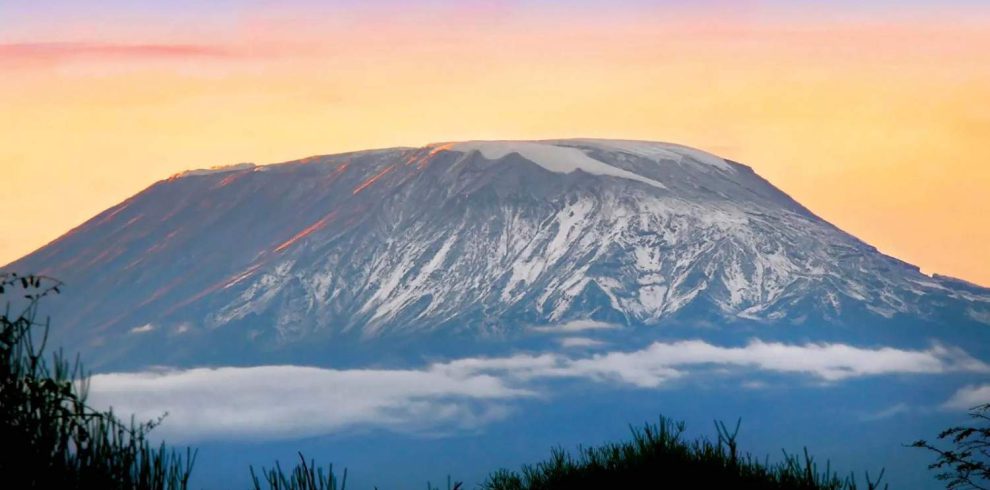 Scenic view of the Northern Circuit Route on Mount Kilimanjaro in Tanzania showing remote wilderness landscapes and alpine terrain.