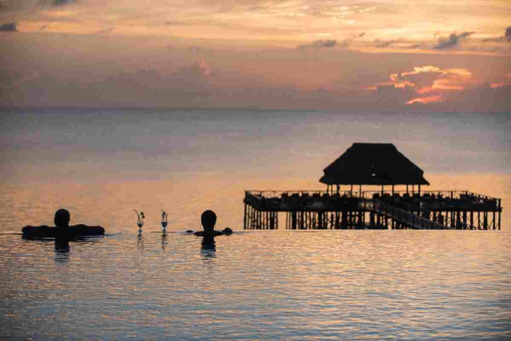 Zanzibar coastline and beach, Tanzania